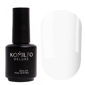 Gel polish Komilfo Deluxe Series D003 15 ml (white, enamel)