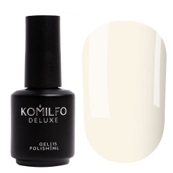 Gel polish Komilfo Deluxe Series D004 15 ml (cream gray, enamel)