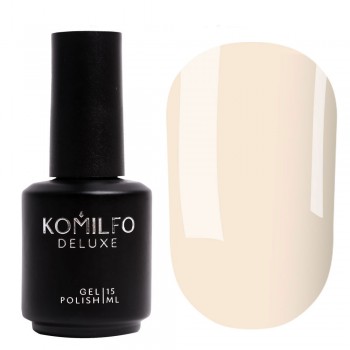 Gel polish Komilfo Deluxe Series D005 15 ml (light, creamy pink, enamel)