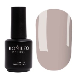 Gel polish Komilfo Deluxe Series D068 15 ml (muted, gray-lilac, enamel)