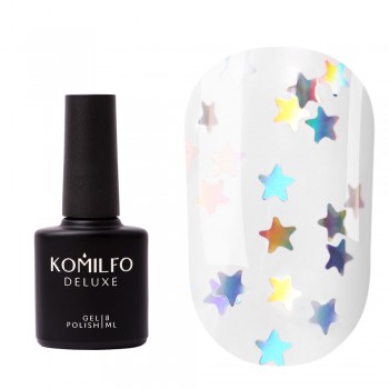 Komilfo No Wipe Star Nails Holo Top 8 ml