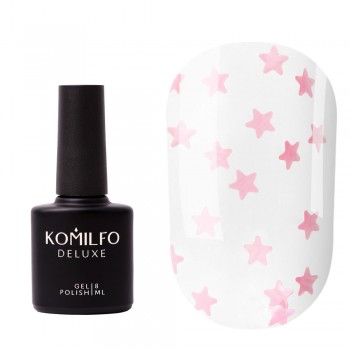 Komilfo No Wipe Star Nails Rose Top 8 ml