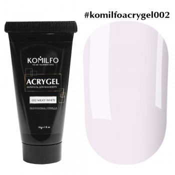 Komilfo Acryl Gel 002 Milky White, 30 gr