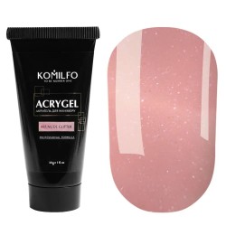 Komilfo-קומילפו Acryl Gel 007 Nude Glitter 30 gr