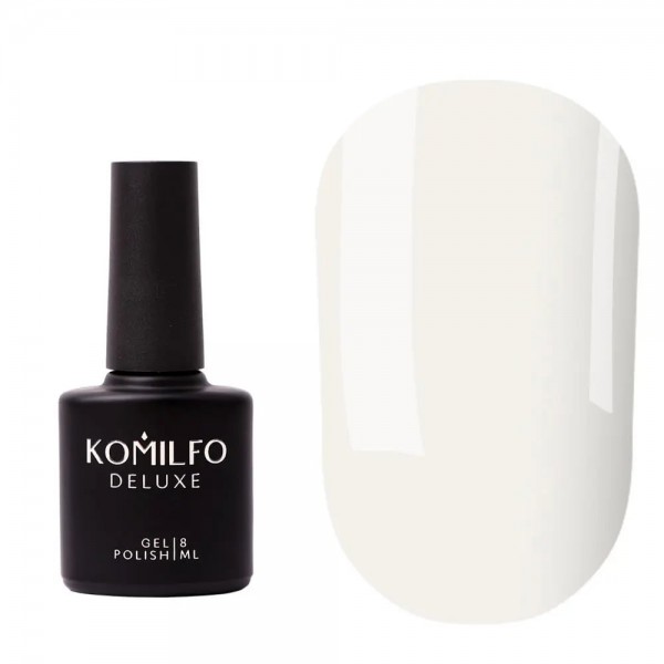 No Wipe Milky White Top Komilfo 8 ml