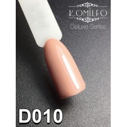 Gel polish D010 8 ml Komilfo Deluxe (light beige, enamel)