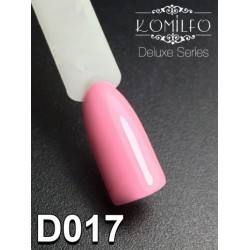 Gel polish D017 8 ml Komilfo Deluxe (slightly lilac-pink, enamel)