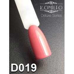 Gel polish D019 8 ml Komilfo Deluxe (salmon pink, enamel)