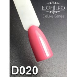 Gel polish D020 8 ml Komilfo Deluxe (deep pink, enamel)