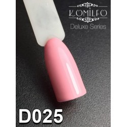 Gel polish D025 8 ml Komilfo Deluxe (light, muted pink, enamel)