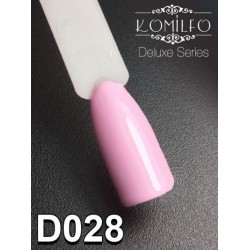 Gel polish D028 8 ml Komilfo Deluxe (delicate mauve, enamel)