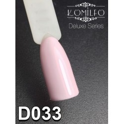 Gel polish D033 8 ml Komilfo Deluxe (light lilac-pink, enamel)