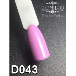 Gel polish D043 8 ml Komilfo Deluxe (light lilac-purple, enamel)