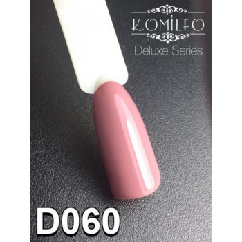 Gel polish D060 8 ml Komilfo Deluxe (dark cocoa, enamell)