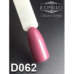 Gel polish D062 8 ml Komilfo Deluxe (muted marsala, enamel)