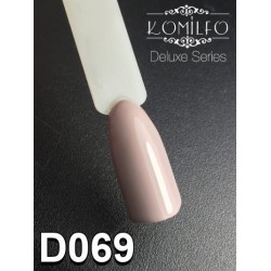 Gel polish D069 8 ml Komilfo Deluxe (light beige-gray, enamel)