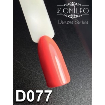 Gel polish D077 8 ml Komilfo Deluxe (muted raspberry, enamel)