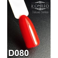 Gel polish D080 8 ml Komilfo Deluxe (red, enamel)