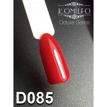 Gel polish D085 8 ml Komilfo Deluxe (raspberry red, enamel)