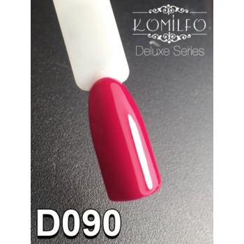 Gel polish D090 8 ml Komilfo Deluxe (berry dark raspberry, enamel)