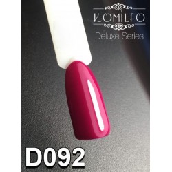 Gel polish D092 8 ml Komilfo Deluxe (dark fuchsia, enamel)