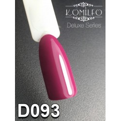 Gel polish D093 8 ml Komilfo Deluxe (evening marsala, enamel)