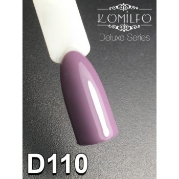 Gel polish D110 8 ml Komilfo Deluxe (gray-violet, enamel)
