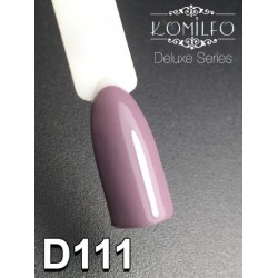 Gel polish D111 8 ml Komilfo Deluxe (light, gray-violet, enamel)