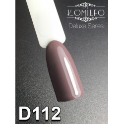 Gel polish D112 8 ml Komilfo Deluxe (lilac-gray-brown, enamel)