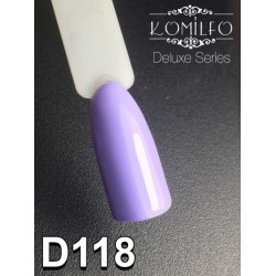 Gel polish D118 8 ml Komilfo Deluxe (light lilac, enamel)