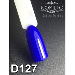Gel polish D127 8 ml Komilfo Deluxe (royal blue, enamel)