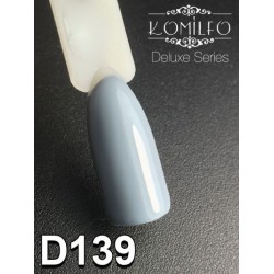 Gel polish D139 8 ml Komilfo Deluxe (dark blue-gray, enamel)