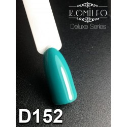 Gel polish D152 8 ml Komilfo Deluxe (rich turquoise, enamel)