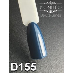 Gel polish D155 8 ml Komilfo Deluxe (dark jade, enamel)