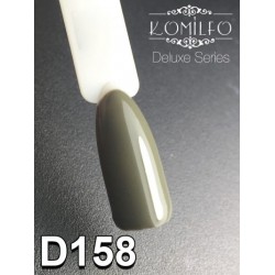 Gel polish D158 8 ml Komilfo Deluxe (khaki, enamel)