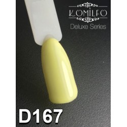 Gel polish D167 8 ml Komilfo Deluxe (peach yellow, enamel)