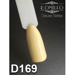 Gel polish D169 8 ml Komilfo Deluxe (pale yellow, enamel)