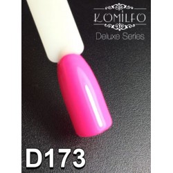 Gel polish D173 8 ml Komilfo Deluxe (bright, intense pink, neon, enamel)