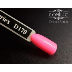 Gel polish D179 8 ml Komilfo Deluxe (pink barbie, enamel)