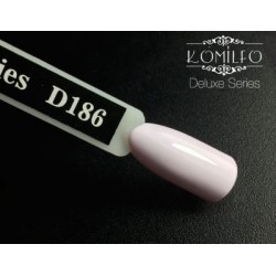 Gel polish D186 8 ml Komilfo Deluxe (very light lilac, enamel)