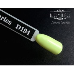 Gel polish D194 8 ml Komilfo Deluxe (pale yellow, enamel)