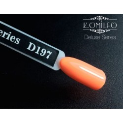 Gel polish D197 8 ml Komilfo Deluxe (carrot, enamel)
