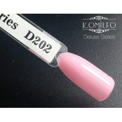 Gel polish D202 8 ml Komilfo Deluxe (light pale pink, with shimmer, for french)