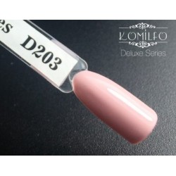 Gel polish D203 8 ml Komilfo Deluxe (slightly beige-pink, enamel, for French)