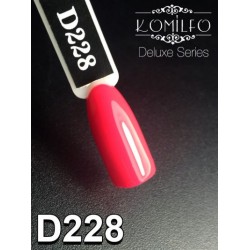 Gel polish D228 8 ml Komilfo Deluxe (raspberry pink, enamel)
