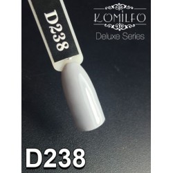 Gel polish D238 8 ml Komilfo Deluxe (blue-gray, enamel)