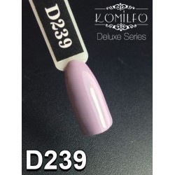 Gel polish D239 8 ml Komilfo Deluxe (smoky purple, enamel)