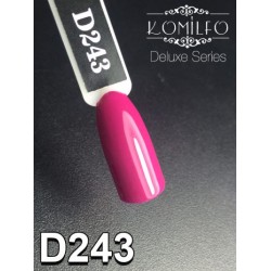 Gel polish D243 8 ml Komilfo Deluxe (dark fuchsia, enamel)