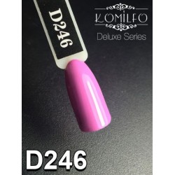 Gel polish D246 8 ml Komilfo Deluxe (mauve, enamel)