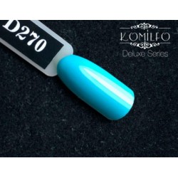 Gel polish D270 8 ml Komilfo Deluxe (turquoise blue, enamel)